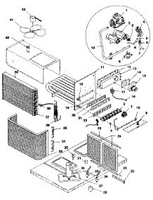 Functional parts for Icp Heating Cooling Combined Unit NPGA036F1SA from AppliancePartsPros.com