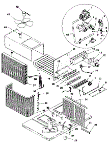 Functional parts for Icp Heating Cooling Combined Unit NPGA042D1SA from AppliancePartsPros.com