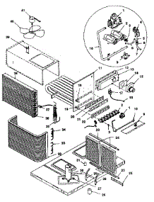 Functional parts for Icp Heating Cooling Combined Unit NPGA048F1KA from AppliancePartsPros.com