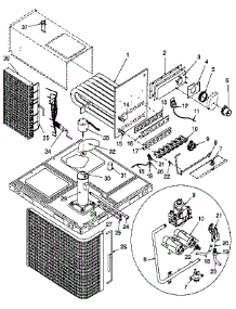 Functional parts for Icp Heating Cooling Combined Unit NPGAA24B1K1 from AppliancePartsPros.com