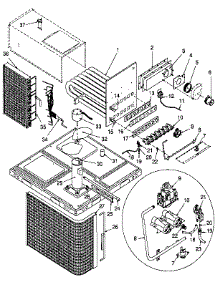 Functional parts for Icp Heating Cooling Combined Unit NPGAA36E1K1 from AppliancePartsPros.com