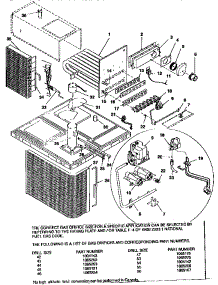 Functionial Replacement Parts parts for Icp Heating Cooling Combined Unit NPGAA42C1K4 from AppliancePartsPros.com