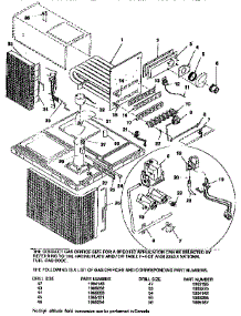 Functionial Replacement Parts parts for Icp Heating Cooling Combined Unit NPGAA42E1K4 from AppliancePartsPros.com