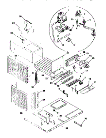 Functionial Replacement Parts parts for Icp Heating Cooling Combined Unit NPGAA47F1K4 from AppliancePartsPros.com