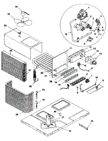 Functional parts for Icp Heating Cooling Combined Unit NPGAA60D1K1 from AppliancePartsPros.com
