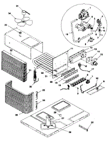Functional parts for Icp Heating Cooling Combined Unit NPGAA60E1K1 from AppliancePartsPros.com