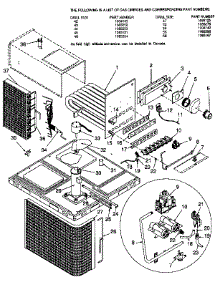 Functionial Replacement Parts parts for Icp Heating Cooling Combined Unit NPGAB24B1K1 from AppliancePartsPros.com