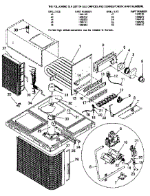 Functionial Replacement Parts parts for Icp Heating Cooling Combined Unit NPGAB36C1K1 from AppliancePartsPros.com