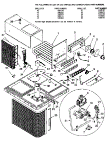 Functionial Replacement Parts parts for Icp Heating Cooling Combined Unit NPGAB36E1K1 from AppliancePartsPros.com
