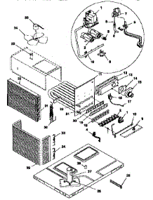 Functional Replacement Parts parts for Icp Heating Cooling Combined Unit NPGAC47F1HC from AppliancePartsPros.com