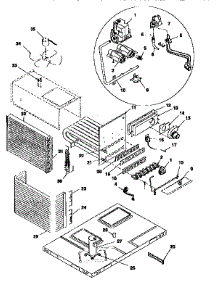 Functionial Replacement Parts parts for Icp Heating Cooling Combined Unit NPGAC47F1HD from AppliancePartsPros.com