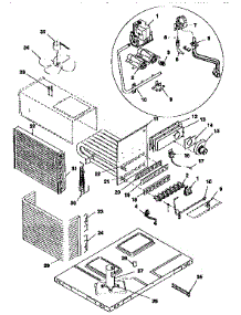 Functional parts for Icp Heating Cooling Combined Unit NPGAC60G1HD from AppliancePartsPros.com