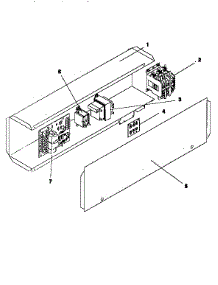 Control Box parts for Icp Heating Cooling Combined Unit NPGB036F1SA from AppliancePartsPros.com