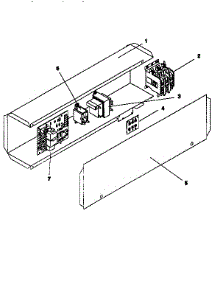 Functional Replacemnt,Control Box parts for Icp Heating Cooling Combined Unit NPGB042F1SA from AppliancePartsPros.com