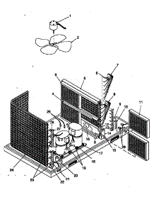 Functional parts for Icp Heating Cooling Combined Unit NPGB120I2SA from AppliancePartsPros.com