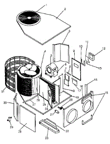 Non-Functional Replacement Parts parts for Icp Central Air Conditioner NPHCB25AK04 from AppliancePartsPros.com