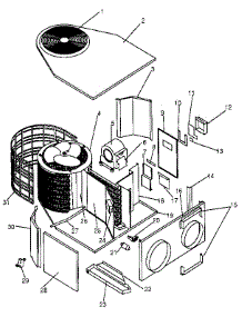 Non-Functional Replacement Parts parts for Icp Central Air Conditioner NPHCB42AK03 from AppliancePartsPros.com