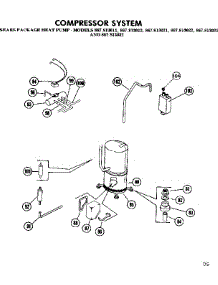 Compressor System parts for Icp Heating Cooling Combined Unit NPHH023AKAH0C from AppliancePartsPros.com