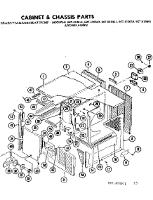 Cabinet And Chassis Parts parts for Icp Heating Cooling Combined Unit NPHH023AKAH0T from AppliancePartsPros.com