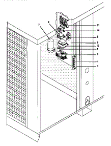 Control Plate parts for Icp Central Air Conditioner NPHRA24N1K1 from AppliancePartsPros.com