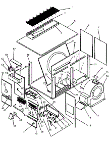 Non-Functional Replacement parts for Icp Heating Cooling Combined Unit NRGH36DDK01 from AppliancePartsPros.com