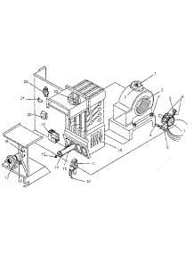 Heating Section And Blower parts for Icp Heating Cooling Combined Unit NRGH42EDB01 from AppliancePartsPros.com