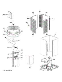 Room Air Conditioner parts for Ge Room Air Conditioner NS18A24TA451A from AppliancePartsPros.com
