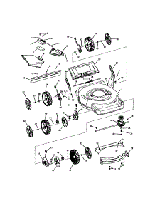 Deck Assembly (Self-Propelled) parts for Snapper Gas Walk-Behind Mower NS2265 (7800228) from AppliancePartsPros.com