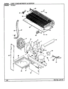 Unit Compartment & System parts for Admiral Top-Mount Refrigerator NT15L4/BA01E from AppliancePartsPros.com