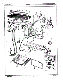 Unit Compartment & System parts for Admiral Top-Mount Refrigerator NT17E53V/5D43A from AppliancePartsPros.com