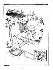 Unit Compartment & System parts for Admiral Top-Mount Refrigerator NT17H4A/9B04A from AppliancePartsPros.com