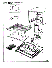 Freezer Compartment parts for Admiral Top-Mount Refrigerator NT17L4A/AA21A from AppliancePartsPros.com
