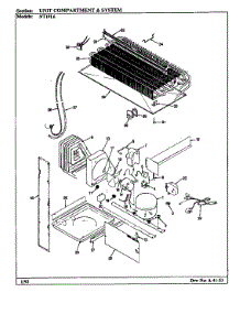 Unit Compartment & System parts for Admiral Top-Mount Refrigerator NT19L6H/BA51A from AppliancePartsPros.com