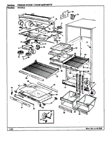 Fresh Food Compartment parts for Admiral Top-Mount Refrigerator NT19L6H/BA51A from AppliancePartsPros.com