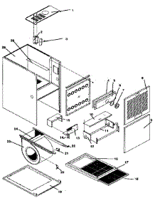Non-Functional parts for Icp Furnace NTC5050BEA1 from AppliancePartsPros.com