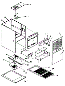 Non-Functional parts for Icp Furnace NTC5050BHA1 from AppliancePartsPros.com