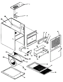 Non-Functional parts for Icp Furnace NTC5075BHA1 from AppliancePartsPros.com