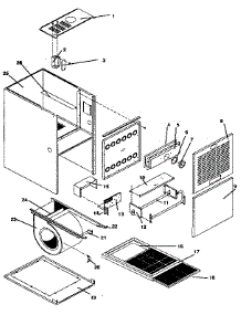 Non-Functional parts for Icp Furnace NTC5100BKA1 from AppliancePartsPros.com
