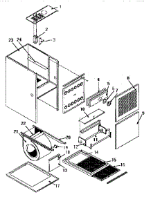 Non-Functional parts for Icp Furnace NTC5125BKC1 from AppliancePartsPros.com