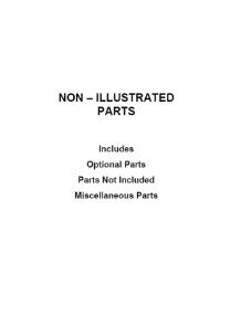 Optional Parts (Not Included) parts for Amana Washer NTW4519JW0 from AppliancePartsPros.com