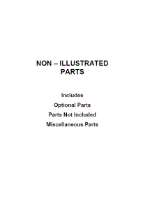 Optional Parts (Not Included) parts for Amana Washer NTW4519JW1 from AppliancePartsPros.com
