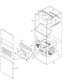Gas-Fired Upflow Furnace parts for Icp Furnace NUG1050DD03 from AppliancePartsPros.com