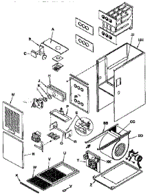 Non-Functional Replacement parts for Icp Furnace NUG3075AFB1 from AppliancePartsPros.com