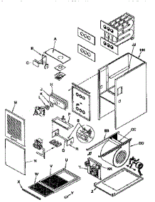 Non-Functional Replacement parts for Icp Furnace NUG3125AKB1 from AppliancePartsPros.com