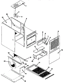 Non-Functional parts for Icp Furnace NUG5050BCB2 from AppliancePartsPros.com