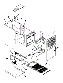 Non-Functional parts for Icp Furnace NUG5050BFB2 from AppliancePartsPros.com
