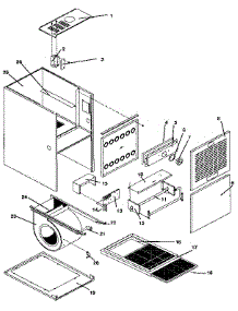 Non-Functional parts for Icp Furnace NUG5050BHA1 from AppliancePartsPros.com