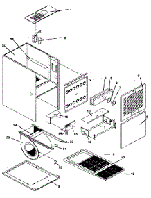 Non-Functional parts for Icp Furnace NUG5075BHA1 from AppliancePartsPros.com