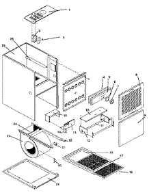Non-Functional parts for Icp Furnace NUG5100BHA2 from AppliancePartsPros.com
