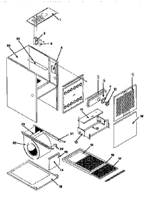 Non-Functional Replacement parts for Icp Furnace NUG5100BKB2 from AppliancePartsPros.com